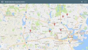 Locations on Map