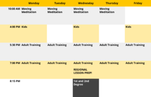 Online Lesson Calendar