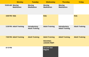 Online Lesson Calendar