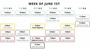 May Lesson Calendar